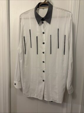 Vintage Structured blouse Ptp 23”